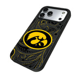 University of Iowa Hawkeyes Paisley MagSafe Compatible Phone Case for Apple iPhone
