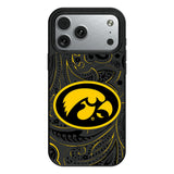 University of Iowa Hawkeyes Paisley MagSafe Compatible Phone Case for Apple iPhone