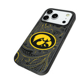 University of Iowa Hawkeyes Paisley MagSafe Compatible Phone Case for Apple iPhone
