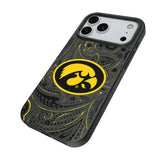 University of Iowa Hawkeyes Paisley MagSafe Compatible Phone Case for Apple iPhone