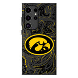 University of Iowa Hawkeyes Paisley MagSafe Compatible Phone Case for Samsung Galaxy