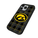 University of Iowa Hawkeyes Plaid MagSafe Compatible Phone Case for Apple iPhone