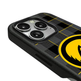 University of Iowa Hawkeyes Plaid MagSafe Compatible Phone Case for Apple iPhone