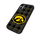 University of Iowa Hawkeyes Plaid MagSafe Compatible Phone Case for Apple iPhone