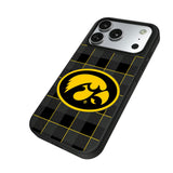 University of Iowa Hawkeyes Plaid MagSafe Compatible Phone Case for Apple iPhone