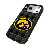 University of Iowa Hawkeyes Plaid MagSafe Compatible Phone Case for Apple iPhone