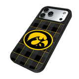 University of Iowa Hawkeyes Plaid MagSafe Compatible Phone Case for Apple iPhone