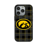 University of Iowa Hawkeyes Plaid MagSafe Compatible Phone Case for Apple iPhone