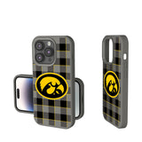 University of Iowa Hawkeyes Plaid Soft Touch Phone Case for Apple iPhone