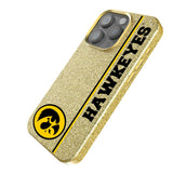 University of Iowa Hawkeyes Sidebar Bling Phone Case for Apple iPhone