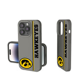 University of Iowa Hawkeyes Sidebar Soft Touch Phone Case for Apple iPhone