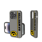 University of Iowa Hawkeyes Sidebar Soft Touch Phone Case for Apple iPhone