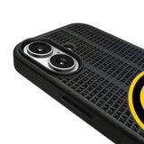 University of Iowa Hawkeyes Text Backdrop MagSafe Compatible Phone Case for Apple iPhone