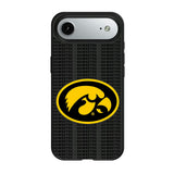 University of Iowa Hawkeyes Text Backdrop MagSafe Compatible Phone Case for Apple iPhone