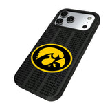 University of Iowa Hawkeyes Text Backdrop MagSafe Compatible Phone Case for Apple iPhone