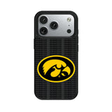 University of Iowa Hawkeyes Text Backdrop MagSafe Compatible Phone Case for Apple iPhone