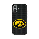 University of Iowa Hawkeyes Text Backdrop MagSafe Compatible Phone Case for Apple iPhone