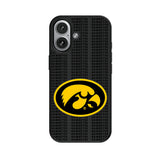University of Iowa Hawkeyes Text Backdrop MagSafe Compatible Phone Case for Apple iPhone