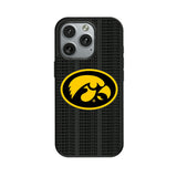 University of Iowa Hawkeyes Text Backdrop MagSafe Compatible Phone Case for Apple iPhone