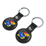 University of Kansas Jayhawks Insignia Black Airtag Holder 2-Pack