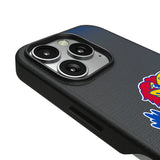 University of Kansas Jayhawks Linen MagSafe Compatible Phone Case for Apple iPhone