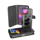 University of Kansas Jayhawks Monocolor Tilt Wallet Phone Case for Apple iPhone