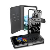 University of Kansas Jayhawks Monocolor Tilt Wallet Phone Case for Samsung Galaxy