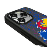 University of Kansas Jayhawks Paisley MagSafe Compatible Phone Case for Apple iPhone