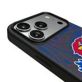 University of Kansas Jayhawks Paisley MagSafe Compatible Phone Case for Apple iPhone