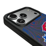 University of Kansas Jayhawks Paisley MagSafe Compatible Phone Case for Apple iPhone
