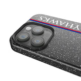 University of Kansas Jayhawks Sidebar Black Bling Phone Case for Apple iPhone