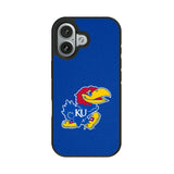 University of Kansas Jayhawks Solid Bump Phone Case for Apple iPhone