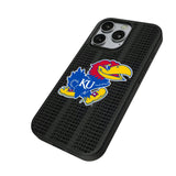 University of Kansas Jayhawks Text Backdrop MagSafe Compatible Phone Case for Apple iPhone