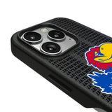 University of Kansas Jayhawks Text Backdrop MagSafe Compatible Phone Case for Apple iPhone