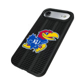 University of Kansas Jayhawks Text Backdrop MagSafe Compatible Phone Case for Apple iPhone