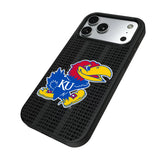University of Kansas Jayhawks Text Backdrop MagSafe Compatible Phone Case for Apple iPhone