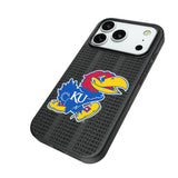 University of Kansas Jayhawks Text Backdrop MagSafe Compatible Phone Case for Apple iPhone