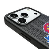 University of Kansas Jayhawks Text Backdrop MagSafe Compatible Phone Case for Apple iPhone