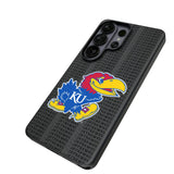 University of Kansas Jayhawks Text Backdrop MagSafe Compatible Phone Case for Samsung Galaxy