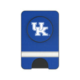 University of Kentucky Wildcats Stripe PopSockets MagSafe-Compatible PopWallet+