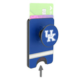 University of Kentucky Wildcats Stripe PopSockets MagSafe-Compatible PopWallet+