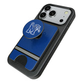 University of Memphis Tigers Stripe PopSockets MagSafe-Compatible PopWallet+