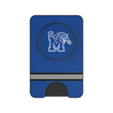 University of Memphis Tigers Stripe PopSockets MagSafe-Compatible PopWallet+