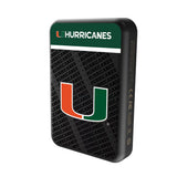 University of Miami Hurricanes Endzone Plus Wireless Mag Power Bank
