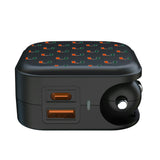 University of Miami Hurricanes Fashion Pattern 2 in 1 USB A/C Charger