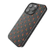 University of Miami Hurricanes Fashion Pattern Black Bling Phone Case for Apple iPhone