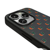 University of Miami Hurricanes Fashion Pattern MagSafe Compatible Phone Case for Apple iPhone