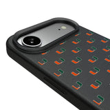 University of Miami Hurricanes Fashion Pattern MagSafe Compatible Phone Case for Apple iPhone