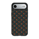 University of Miami Hurricanes Fashion Pattern MagSafe Compatible Phone Case for Apple iPhone