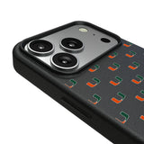 University of Miami Hurricanes Fashion Pattern MagSafe Compatible Phone Case for Apple iPhone
